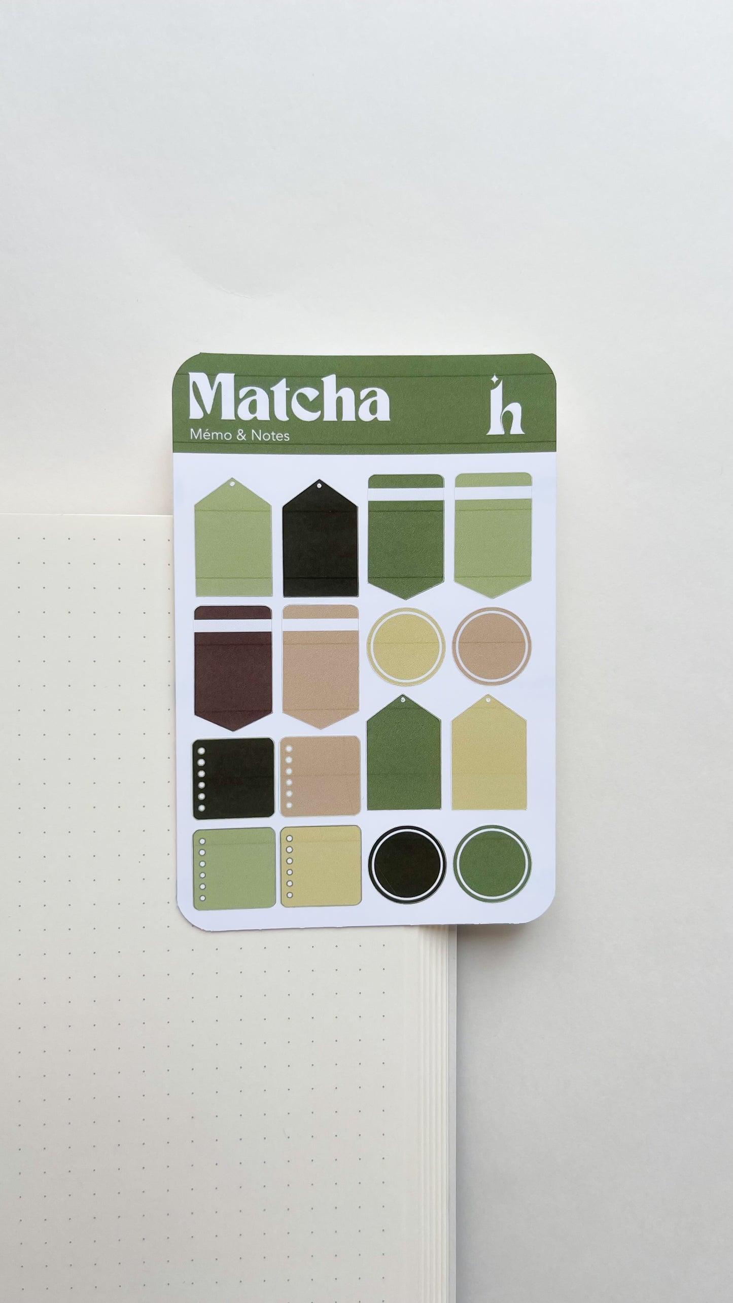 Sticker Set - Matcha