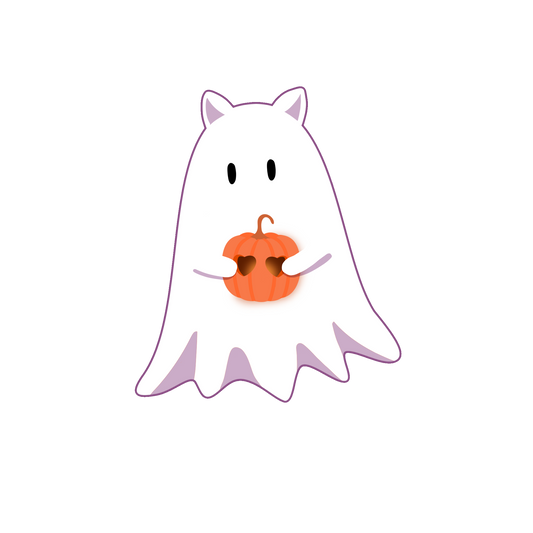 Sticker « Ghost Cat » - Halloween