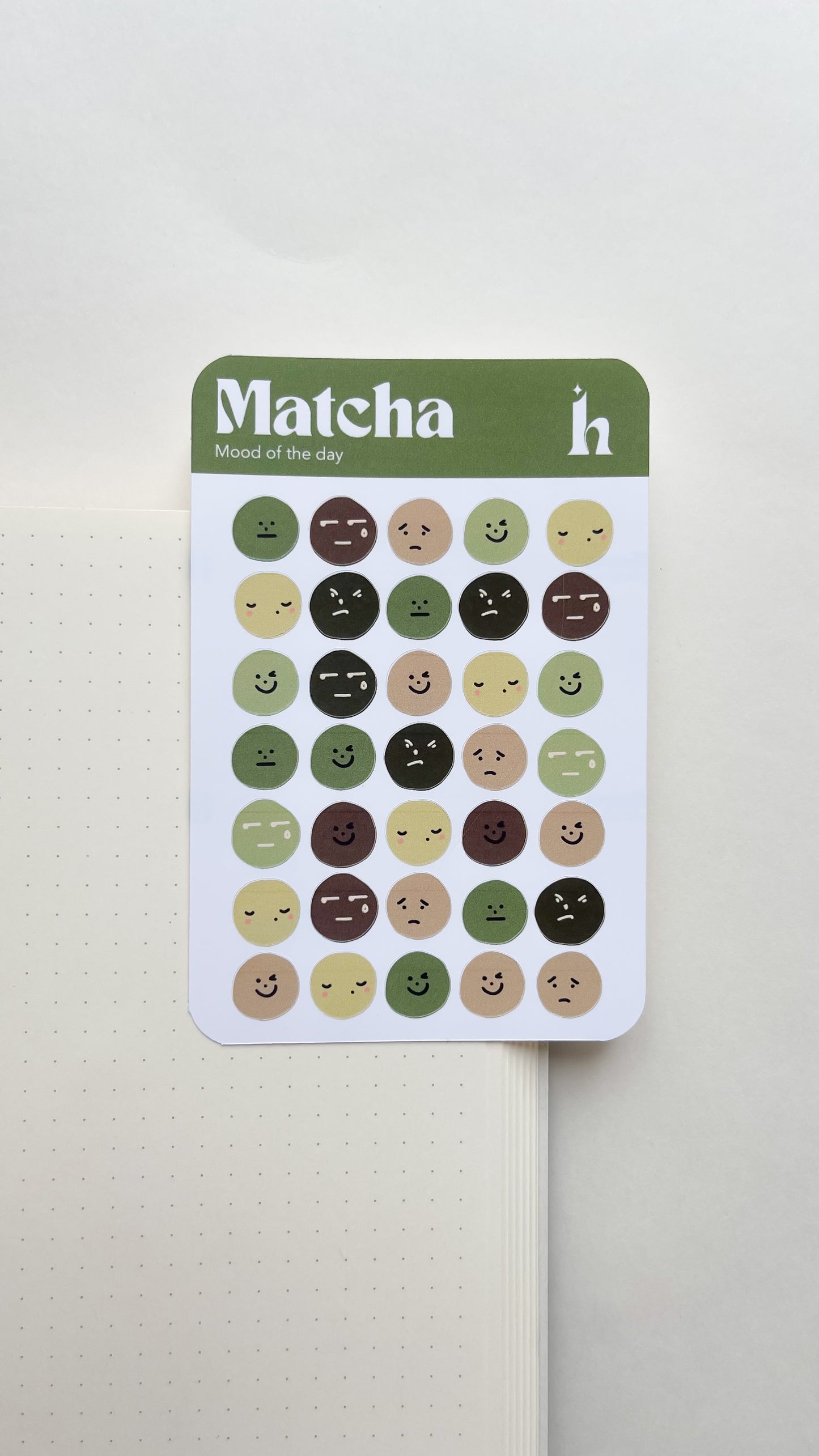 Sticker Set - Matcha