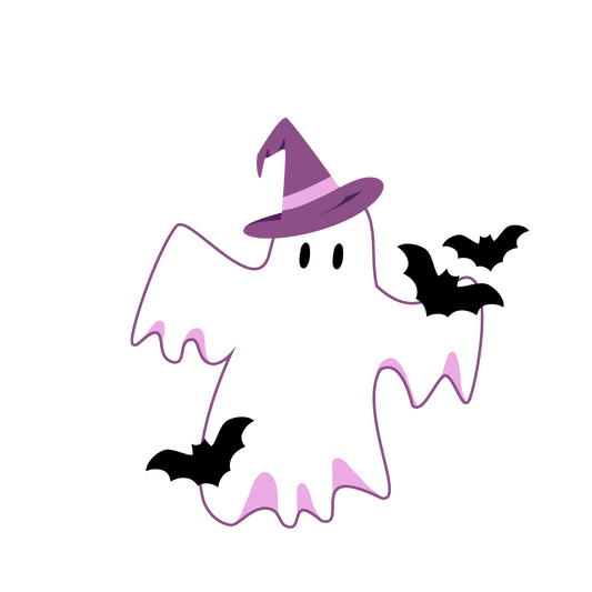 Sticker « Witch Ghost » - Halloween