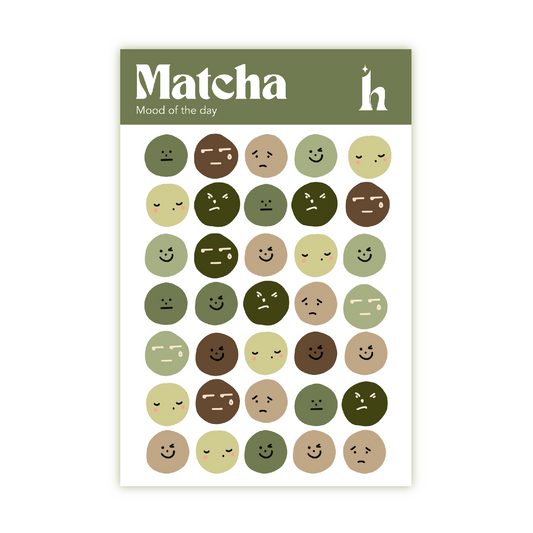 Sticker Mood of the day - Matcha